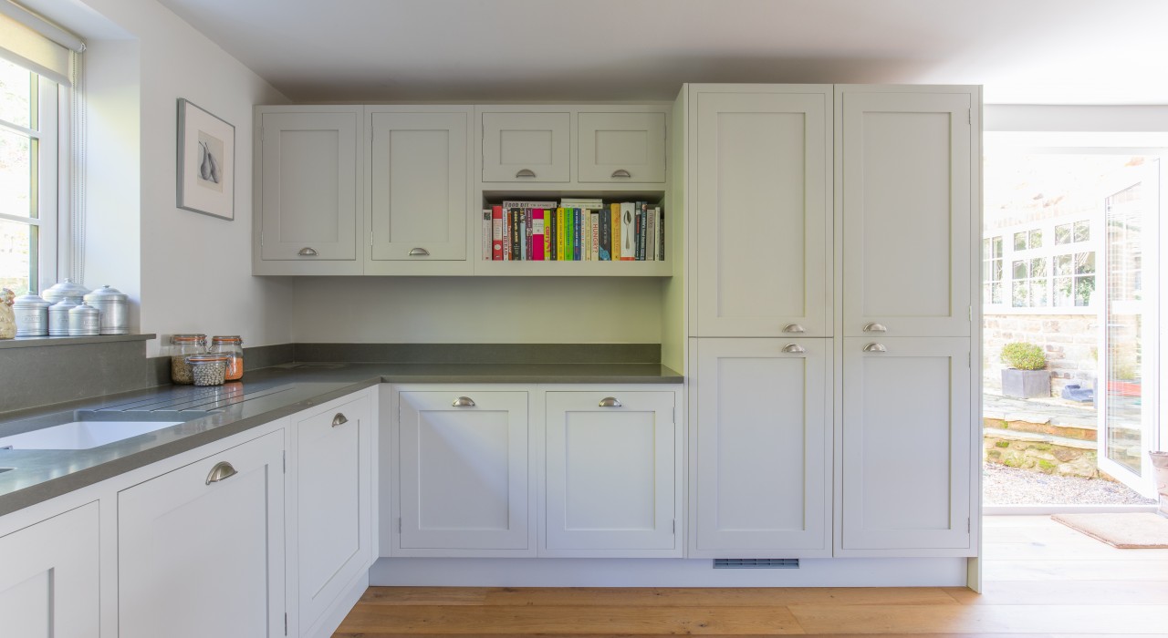 Hand painted kitchen