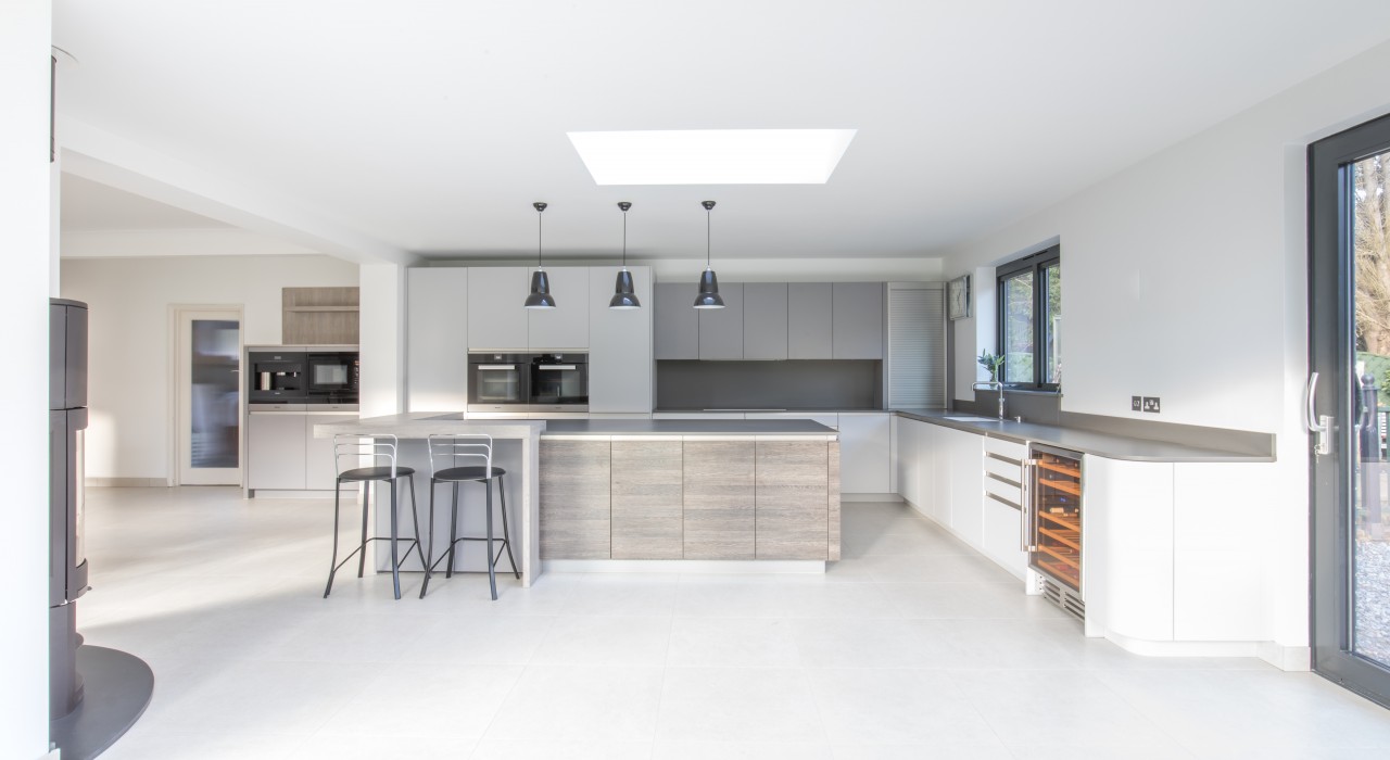 grey kitchen