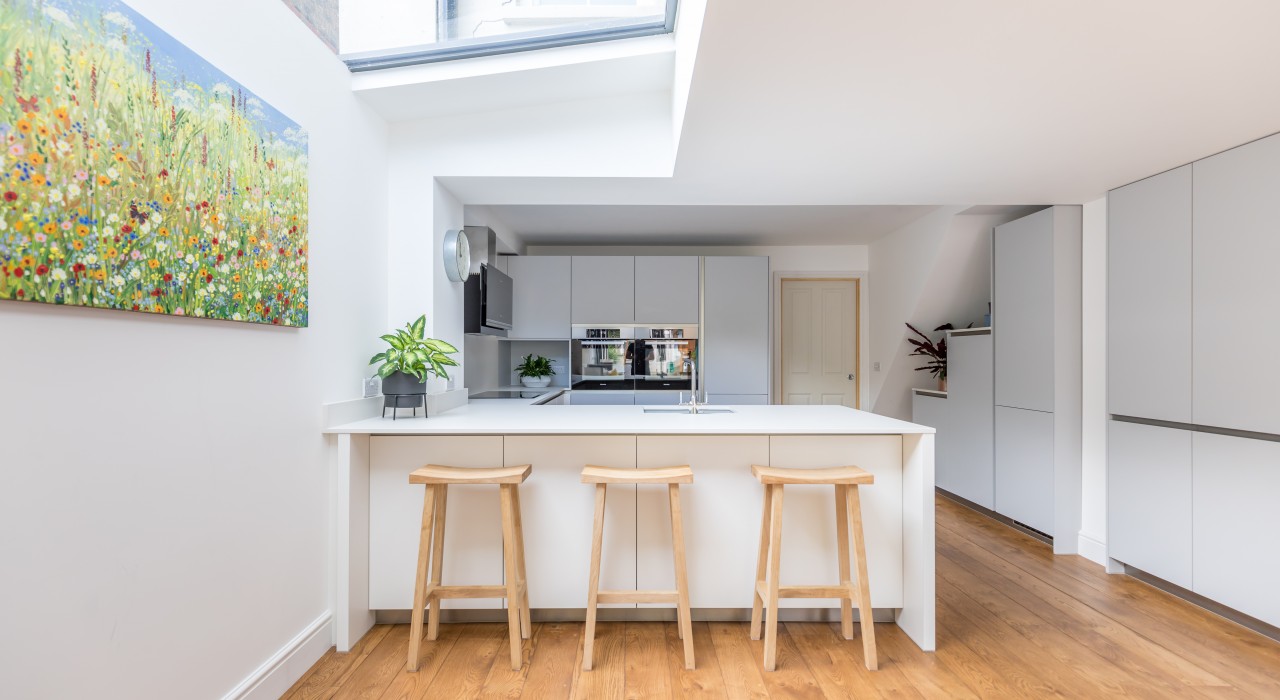 Natural light kitchen