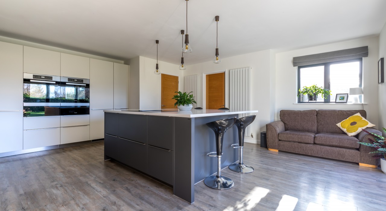 Amtico flooring in kitchen