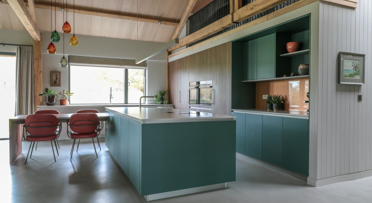 Sussex Oak Barn kitchen illustration 1