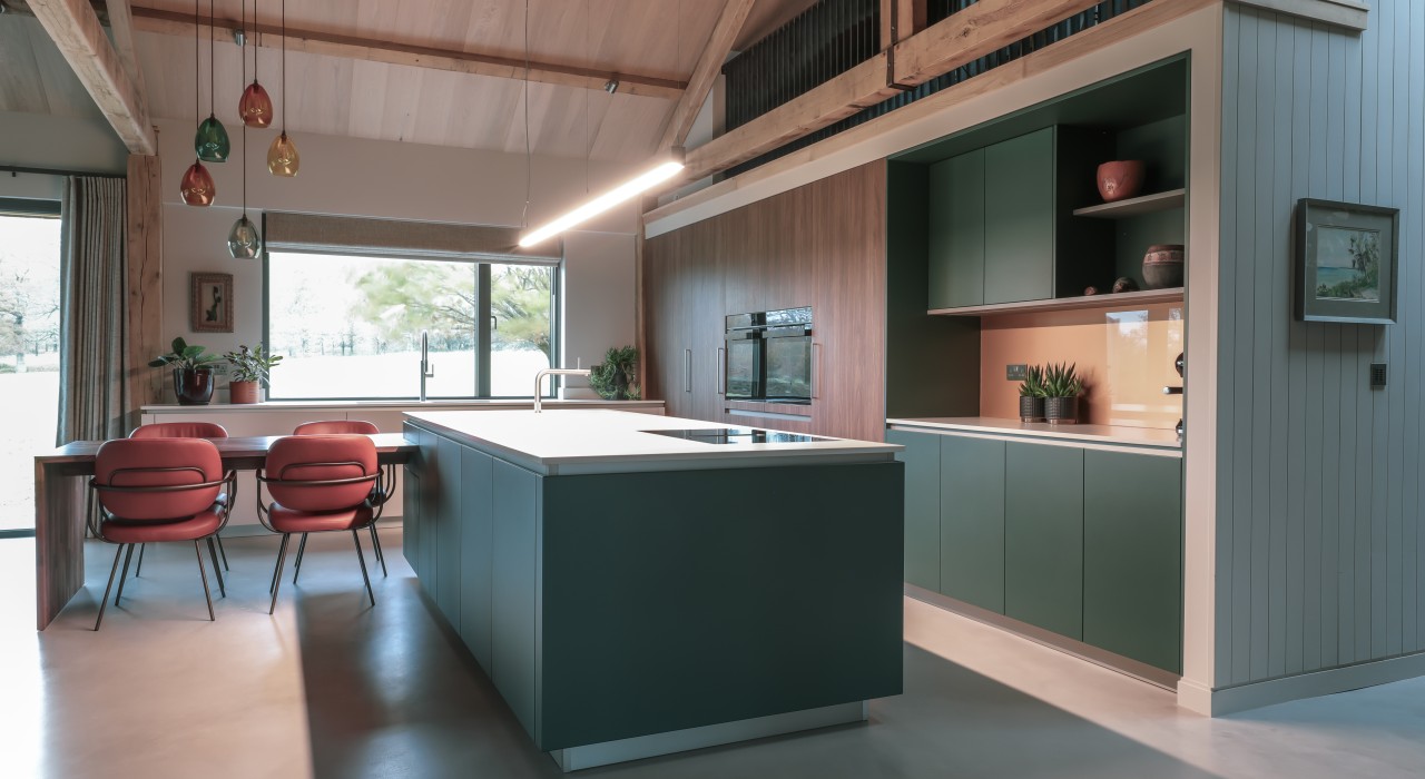 Sussex Oak Barn kitchen illustration 2