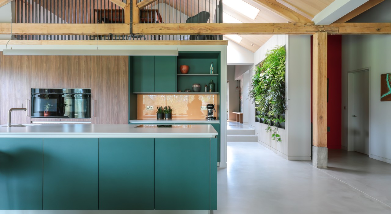 Sussex Oak Barn kitchen illustration 6