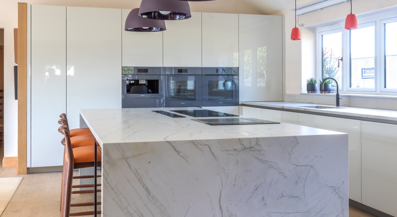 Walnut Quartzite Glass kitchen illustration 2