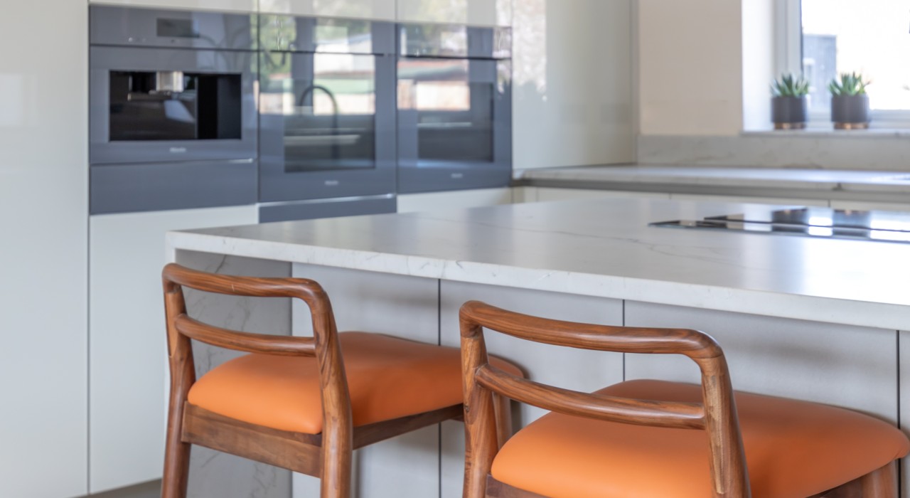 Walnut Quartzite Glass kitchen illustration 1