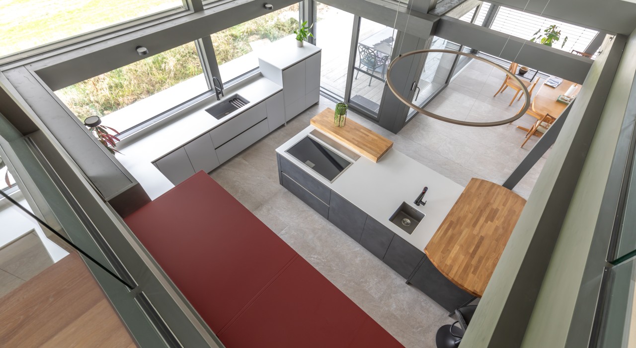 Sussex Huf Haus kitchen illustration 2