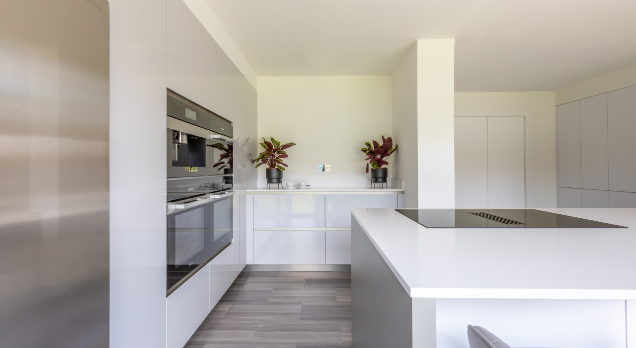 Bright White kitchen illustration 2