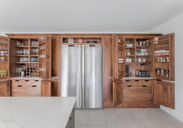 walnut kitchen