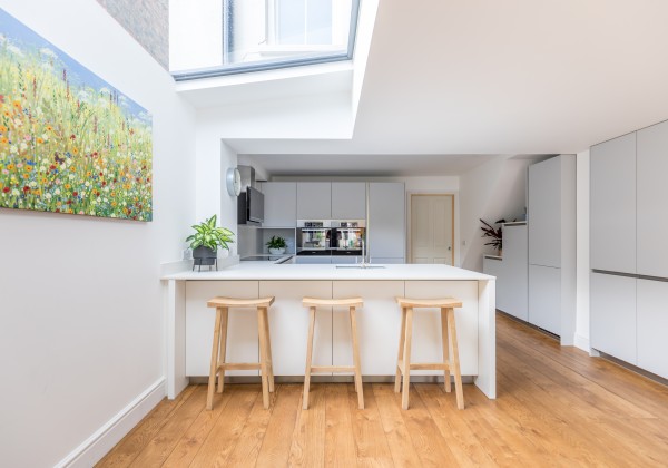 Natural light kitchen