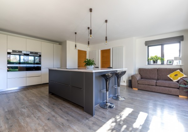 Amtico flooring in kitchen