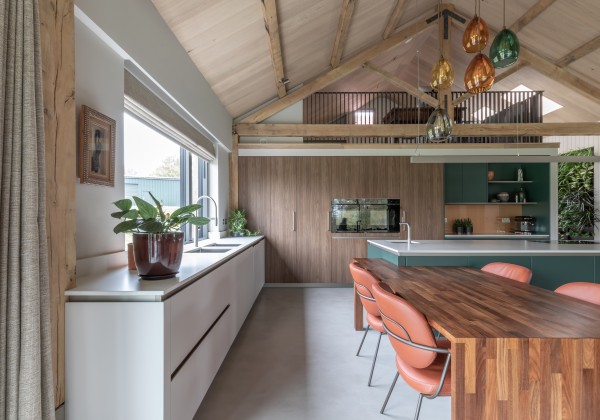 Sussex Oak Barn kitchen illustration 7