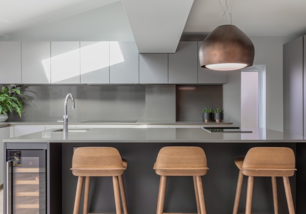Copper  Oak  Cement kitchen illustration 6