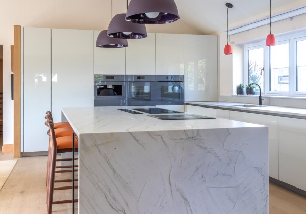 Walnut Quartzite Glass kitchen illustration 2