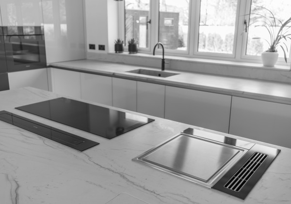 Walnut Quartzite Glass kitchen illustration 3