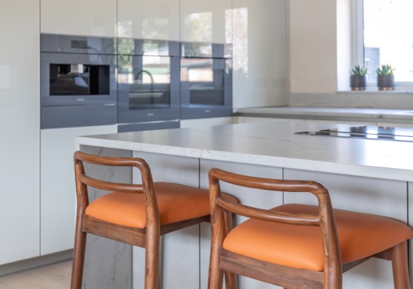 Walnut Quartzite Glass kitchen illustration 1