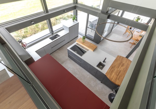 Sussex Huf Haus kitchen illustration 2